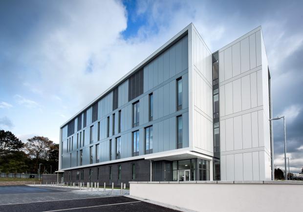 Picture of a recent construction project - the new Forensic Science NI building