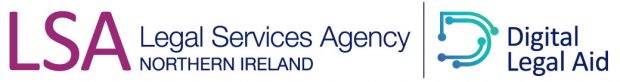 The Legal Services Agency logo for digital services