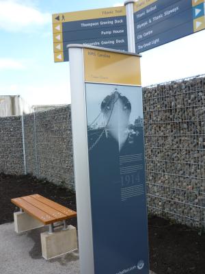 New Titanic Quarter Riverside Walkway