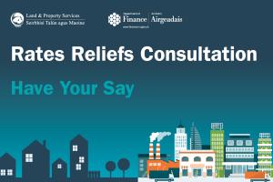 Consultation. Share your views on these rates reliefs.